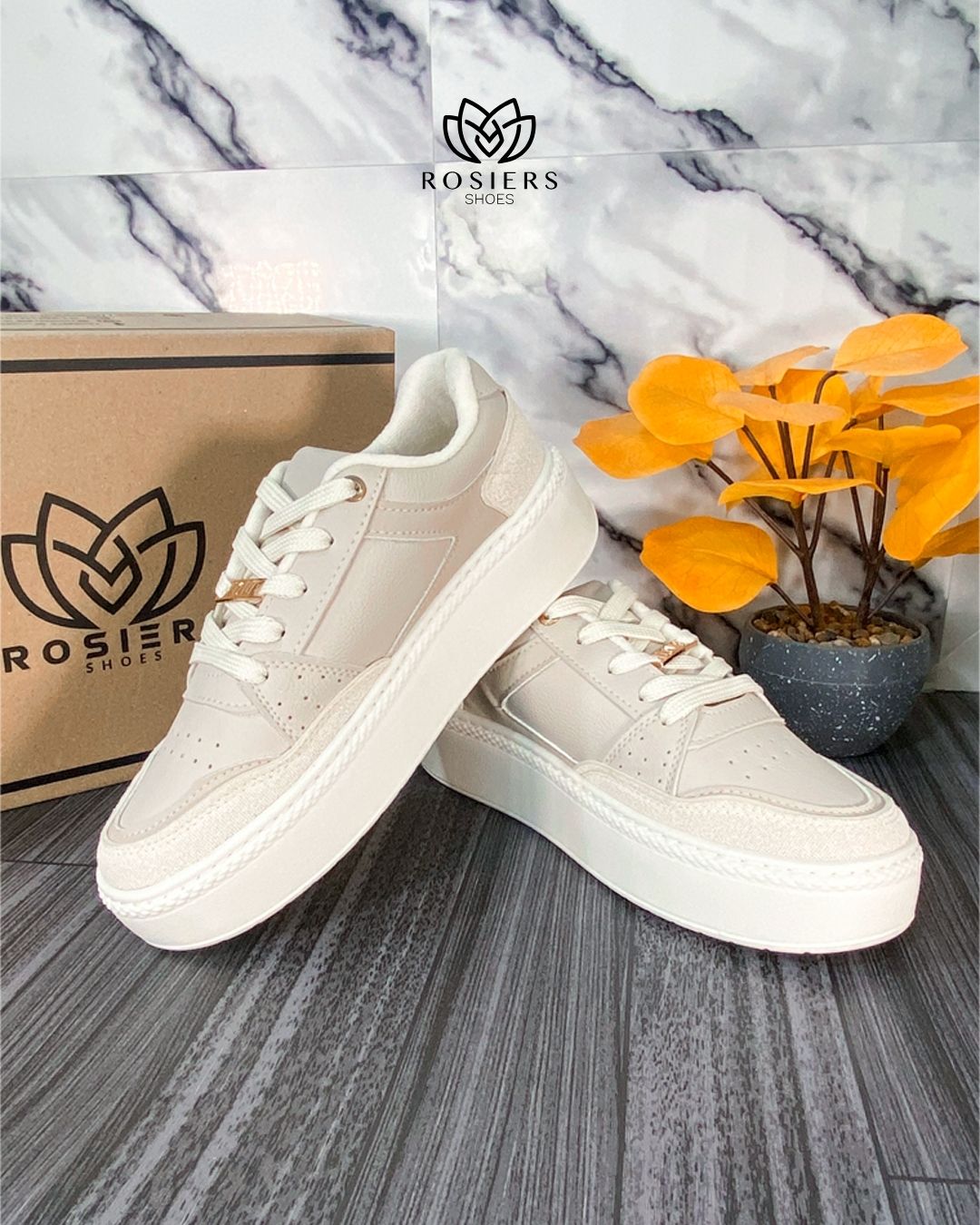 Tenis para mujer LONDRES-Rosiers Shoes