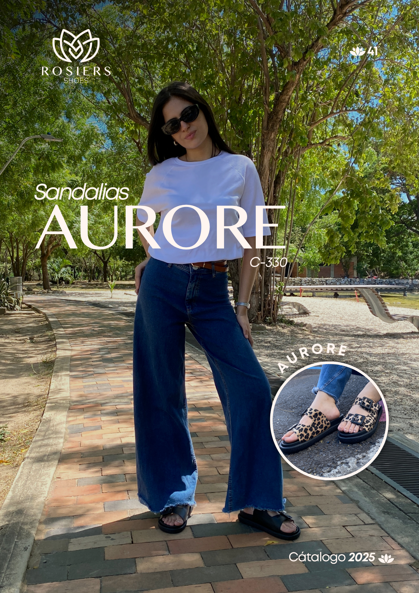 Sandalias para mujer AURORE-Rosiers Shoes