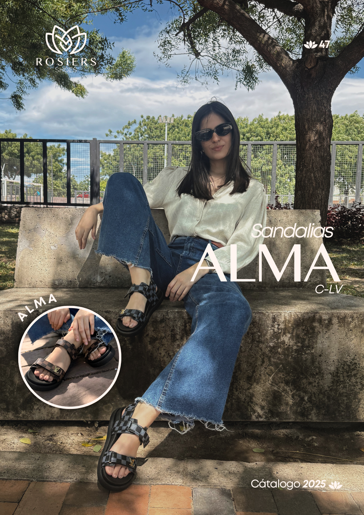 Sandalias para mujer ALMA-Rosiers Shoes