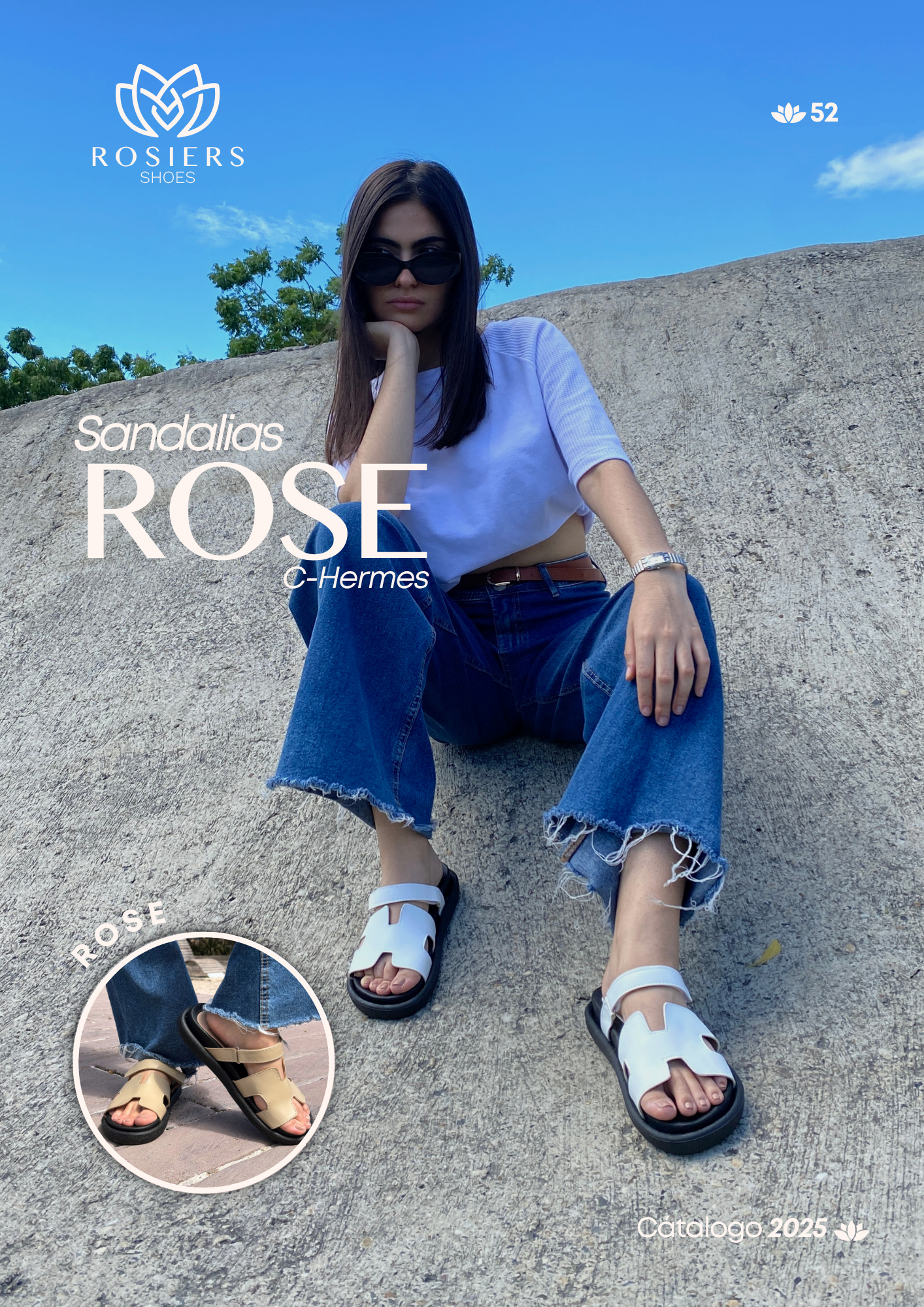 Sandalias de dama ROSE-Rosiers shoes