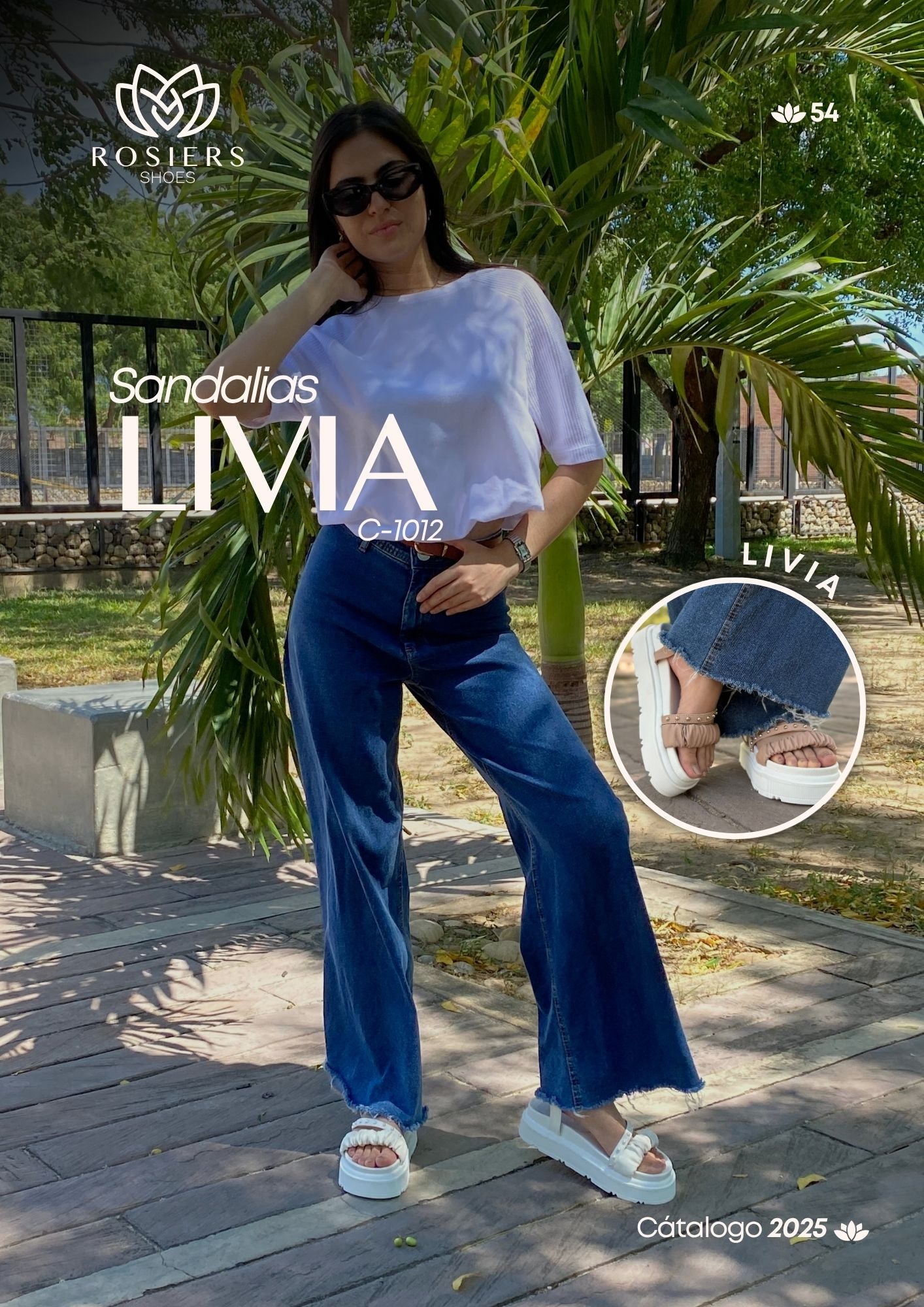 Sandalias para mujer LIVIA-Rosiers Shoes