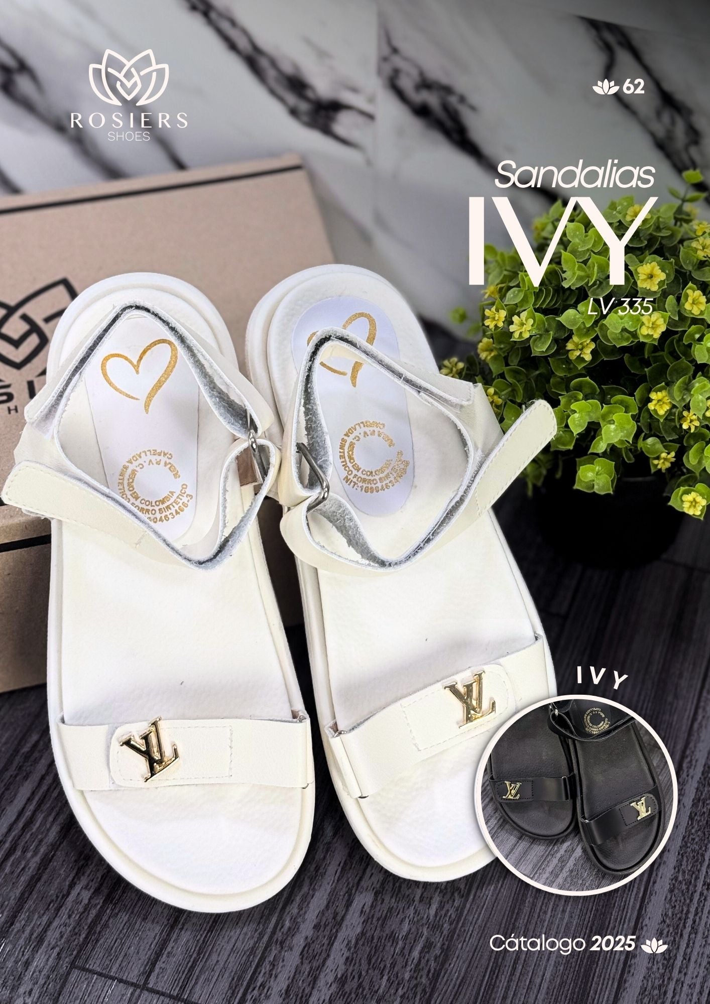 sandalias para mujer IVY-Rosiers Shoes